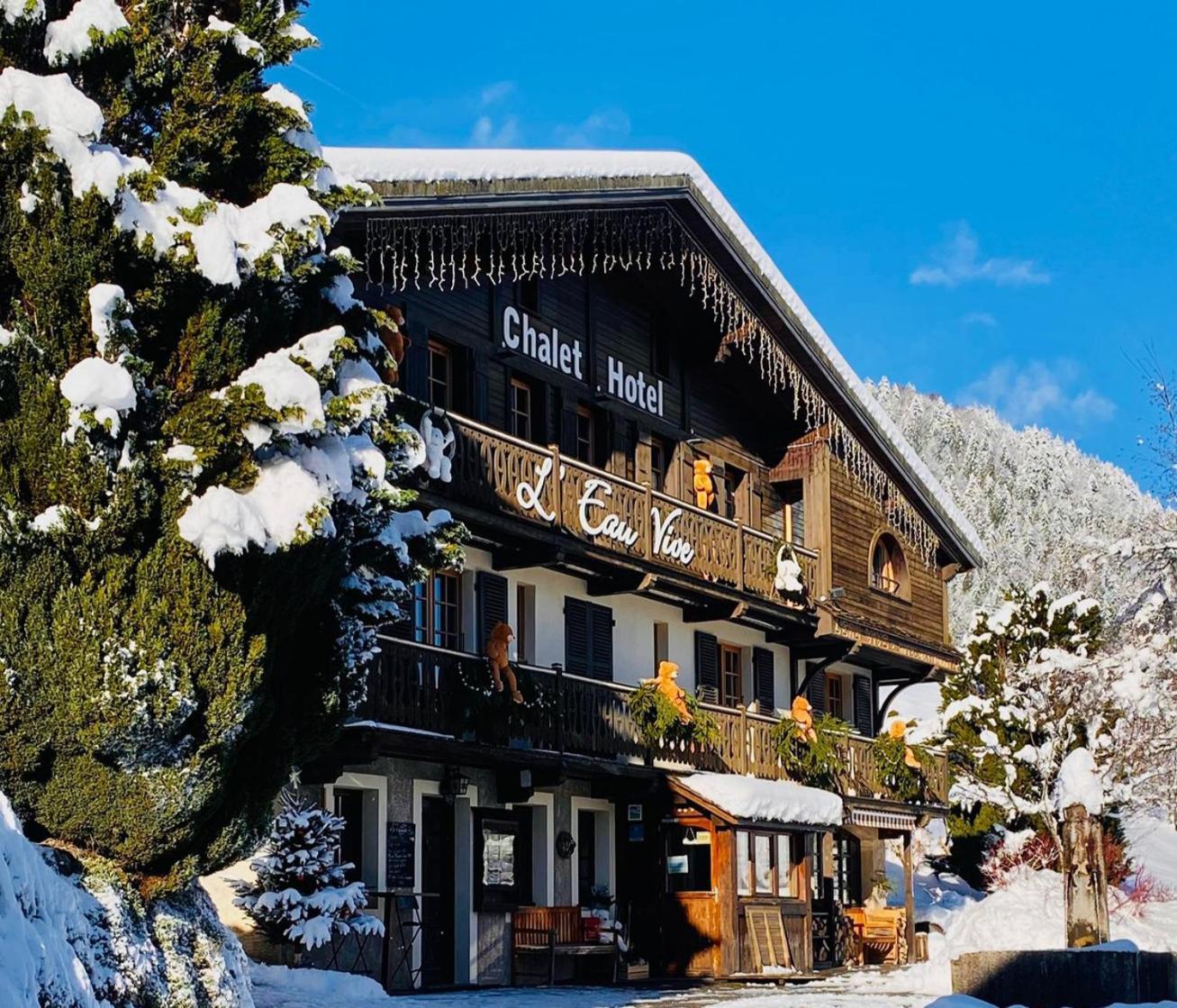 Chalet Appart'Hotel L'Eau Vive Saint-Nicolas-la-Chapelle  Экстерьер фото